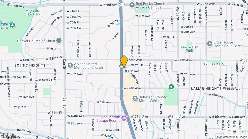 6750 Wadsworth Blvd Map and Location Details