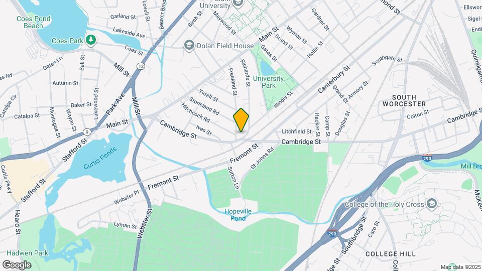 161 Cambridge St, Unit 2 Map and Location Details