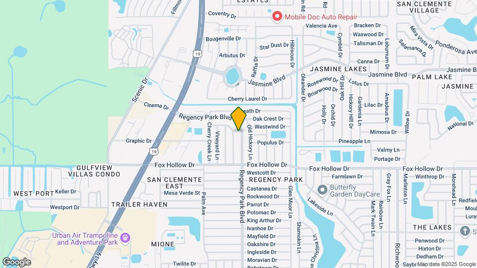 10125 Regency Park Blvd Mapa y Detalles de la Ubicación