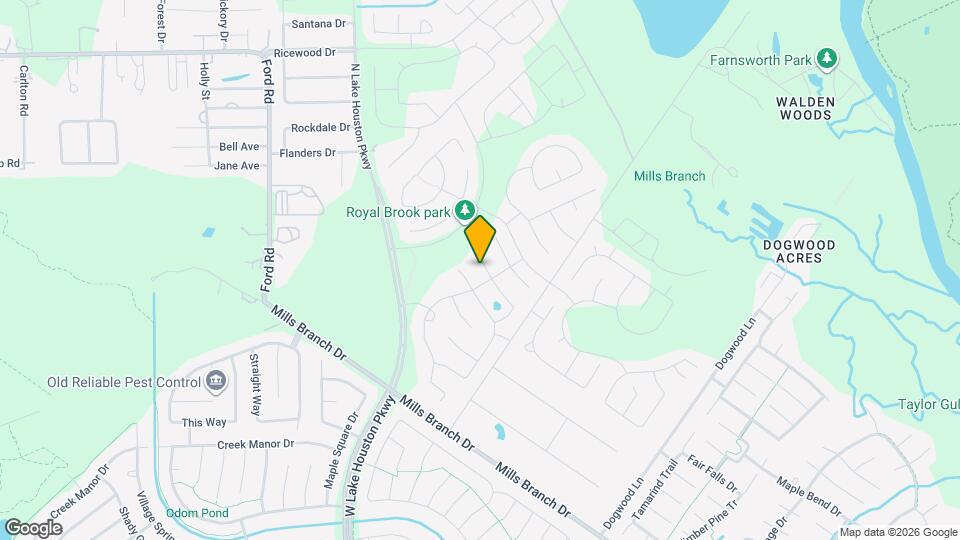 3214 Skylark Valley Trace Map and Location Details