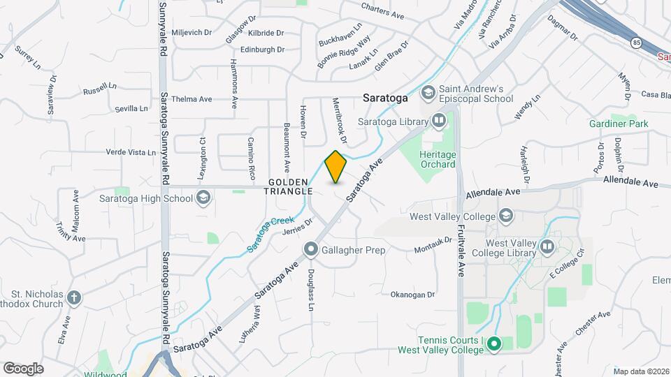 19952 Moran Ln Map and Location Details