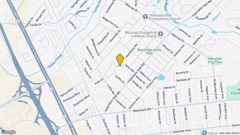 1227 Hawthorne Rd Map and Location Details