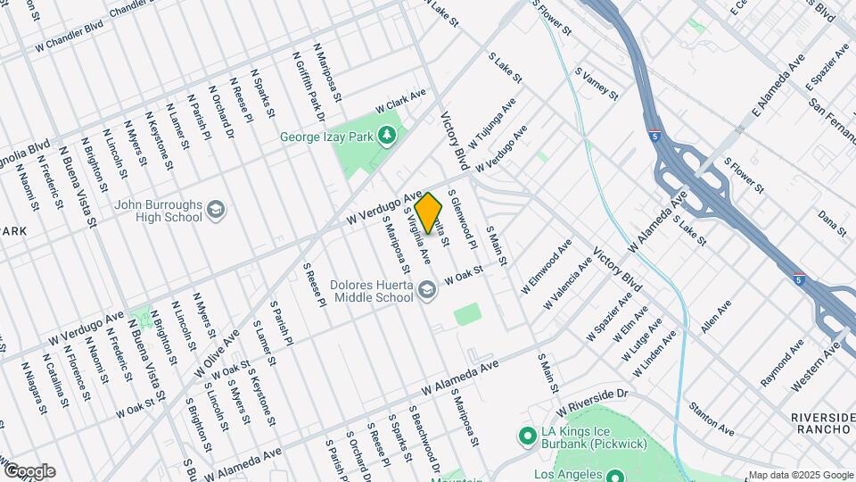 248 S Virginia Ave Map and Location Details