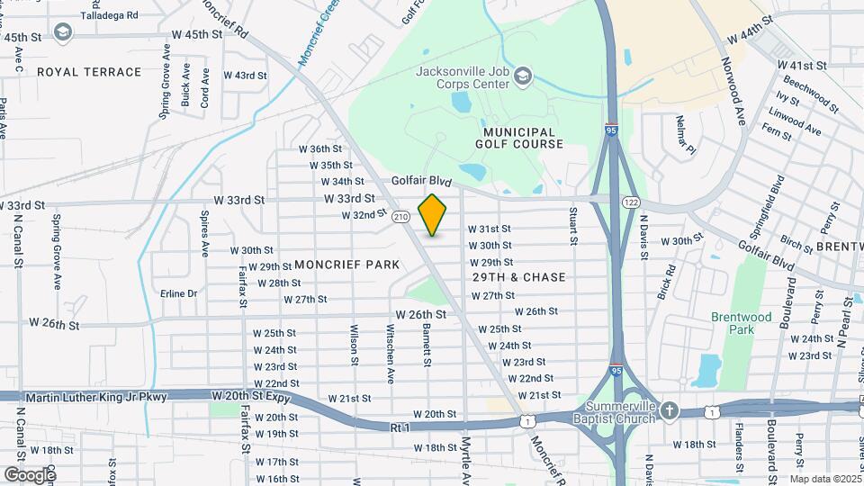 1359 30th St Map and Location Details