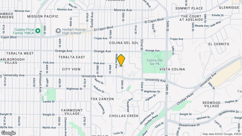 4060 Oakcrest Dr Map and Location Details