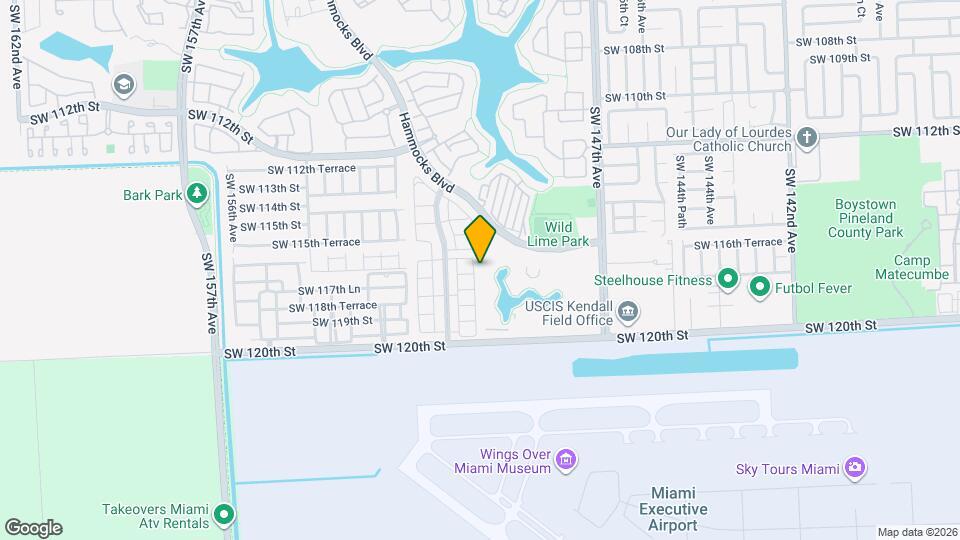 11671 SW 150th Pl Map and Location Details
