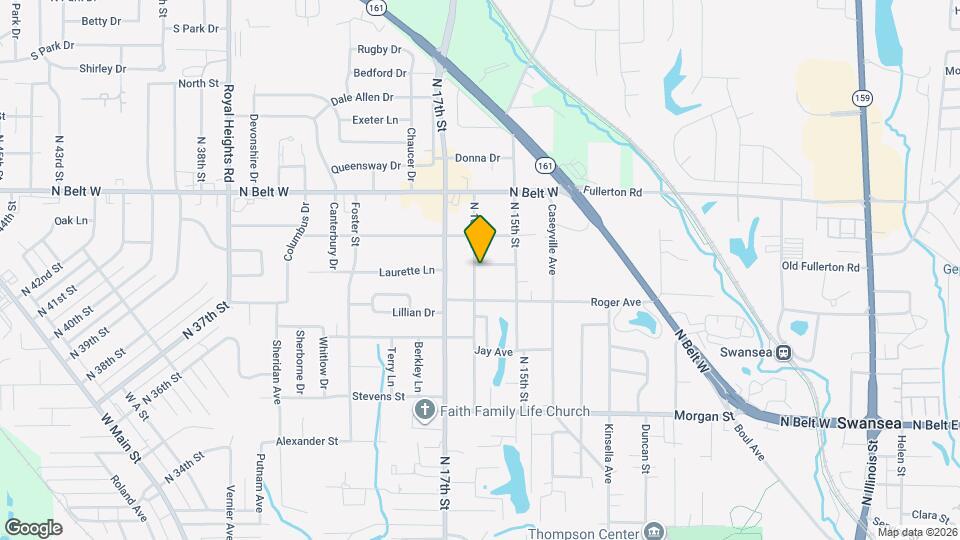 1816 N 16th St Map and Location Details