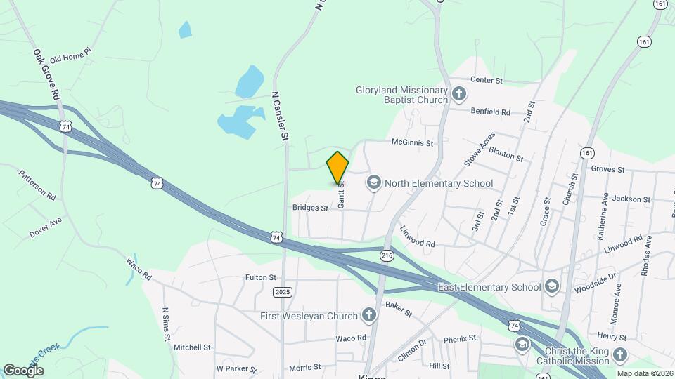 905 Gantt St Map and Location Details