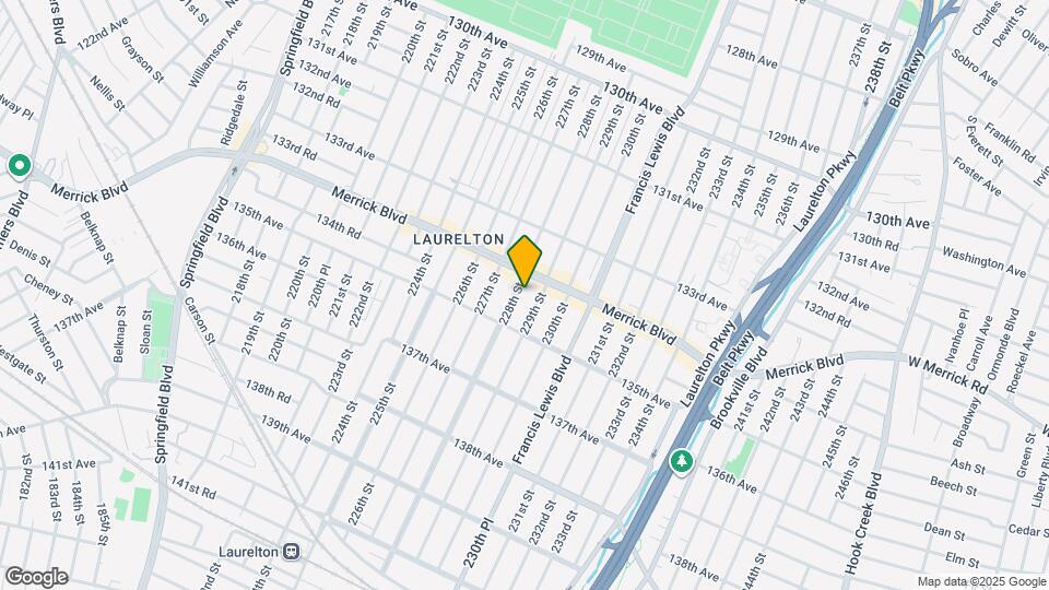 134-15 228th St Map and Location Details