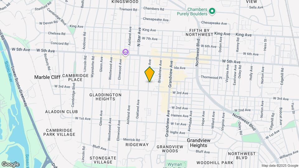 1396 Fairview Ave Map and Location Details