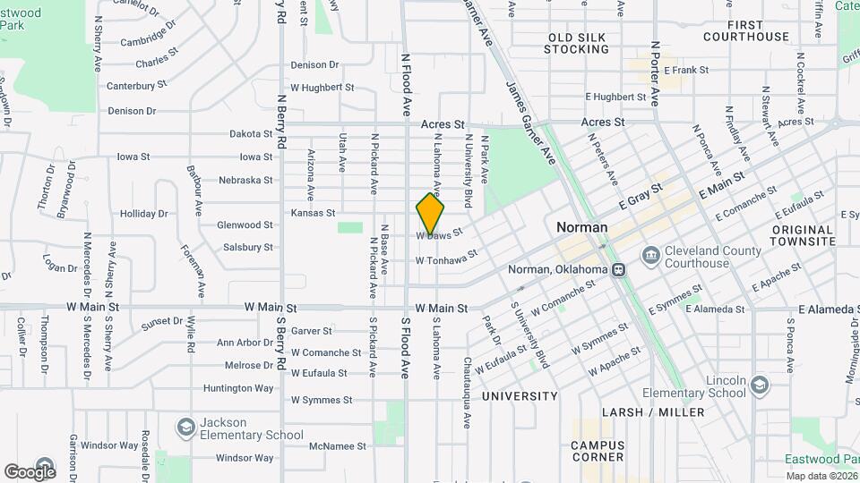 504 W Daws St Map and Location Details