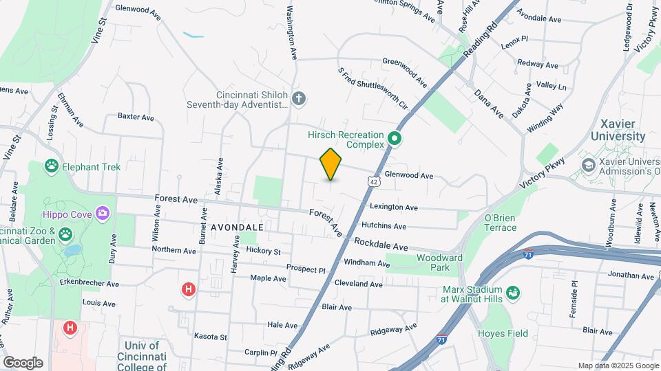 3539 Bogart Ave Map and Location Details