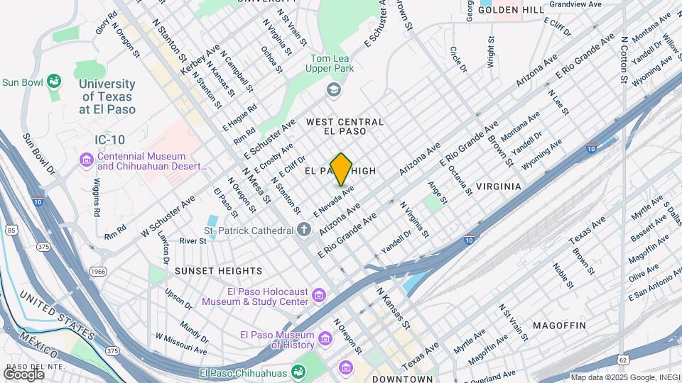 515 E Nevada Ave Mapa y Detalles de la Ubicación