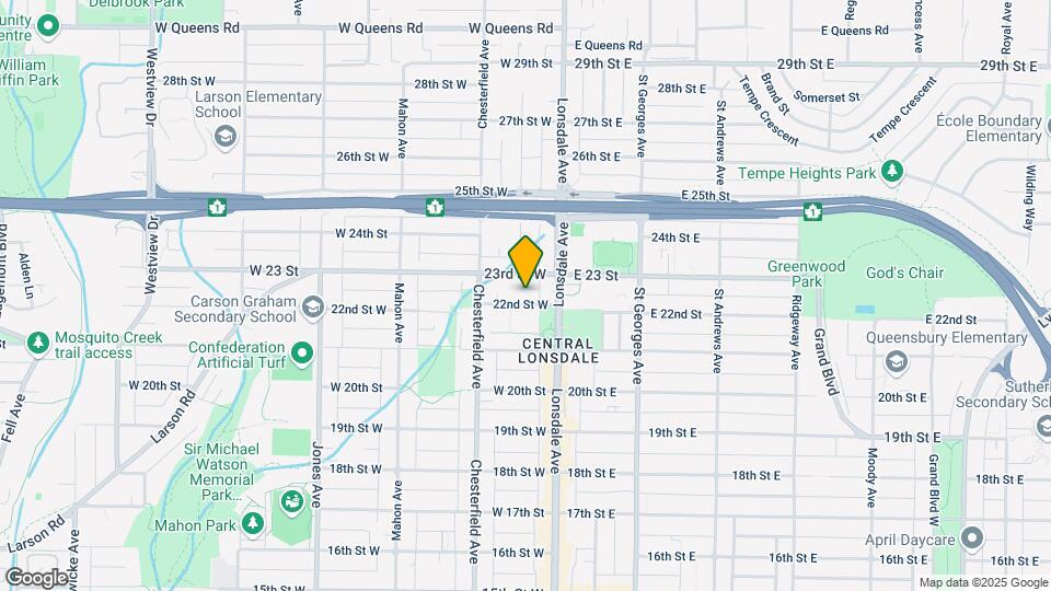 130 22nd St W Map and Location Details