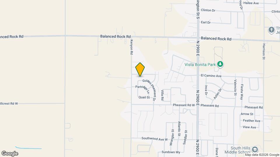 1129 Golden Pheasant Dr Map and Location Details