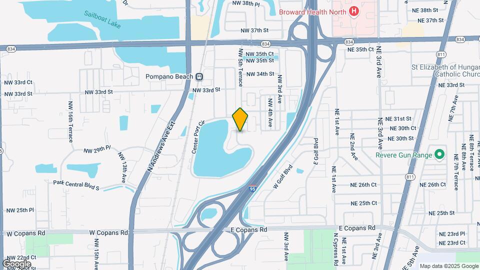 3001 NW 5th Ter Map and Location Details