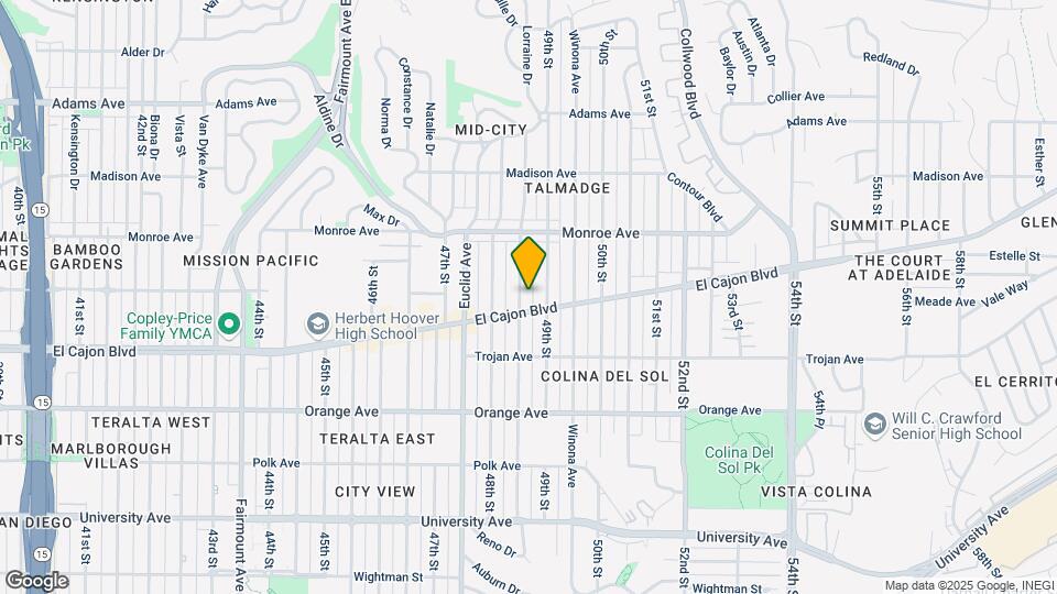 4415 Estrella Ave Mapa y Detalles de la Ubicación