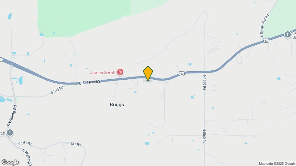 22623 E 775 Rd Map and Location Details