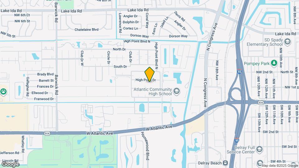552 High Point Dr Map and Location Details