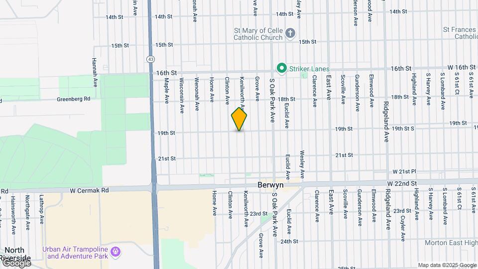 1902 Kenilworth Ave Mapa y Detalles de la Ubicación