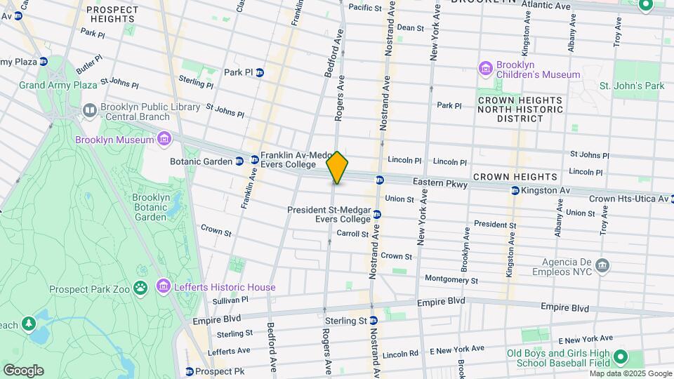 1195 Union St Map and Location Details