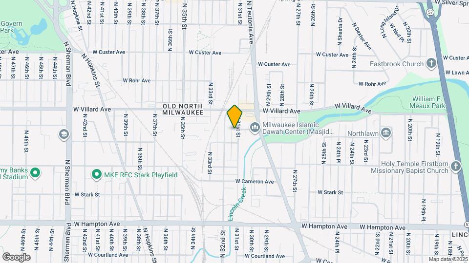 5135 N 31st St, Unit A Map and Location Details