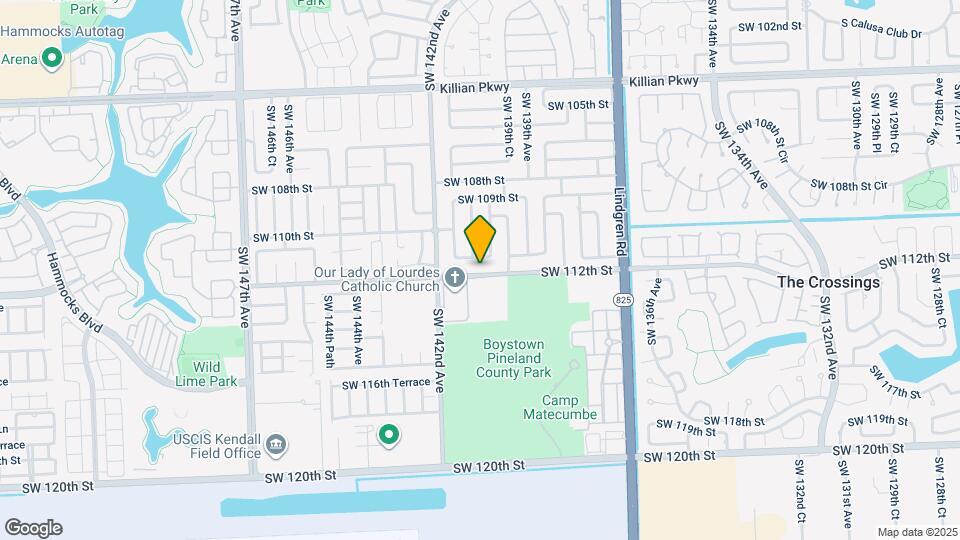 13971 SW 112th St Map and Location Details