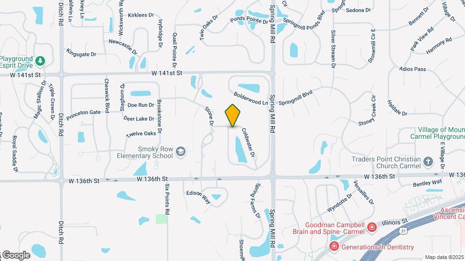 13821 Foxdale Lake Dr Map and Location Details