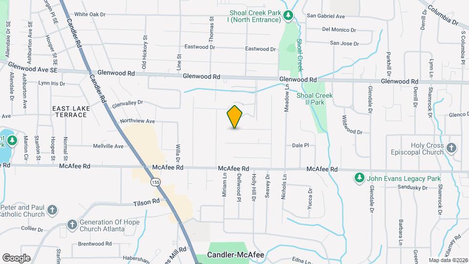 2801 Mitchell Dr Map and Location Details