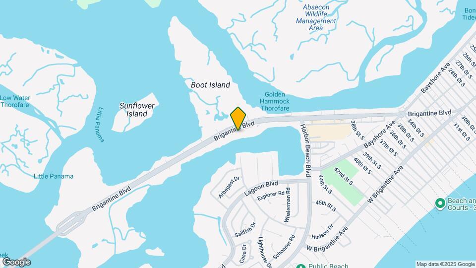 4240 Atlantic Brigantine Blvd, Unit 105 Map and Location Details