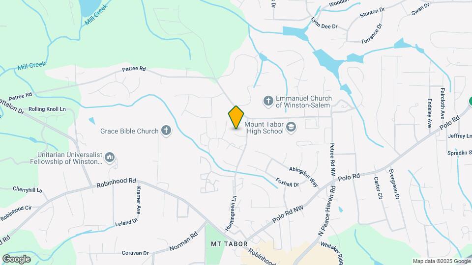 4030 Huntingreen Ln NW Map and Location Details