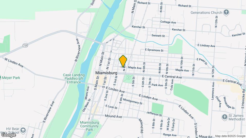 11 N 4th St, Unit 2 bedroom Map and Location Details