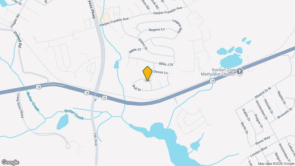 5307 Bull St Map and Location Details