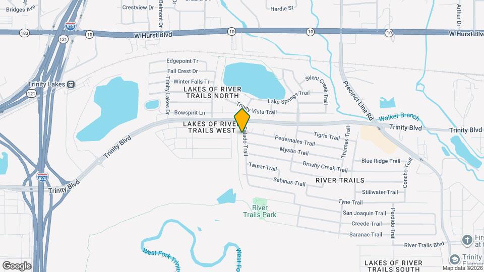 2957 Salado Trail Map and Location Details