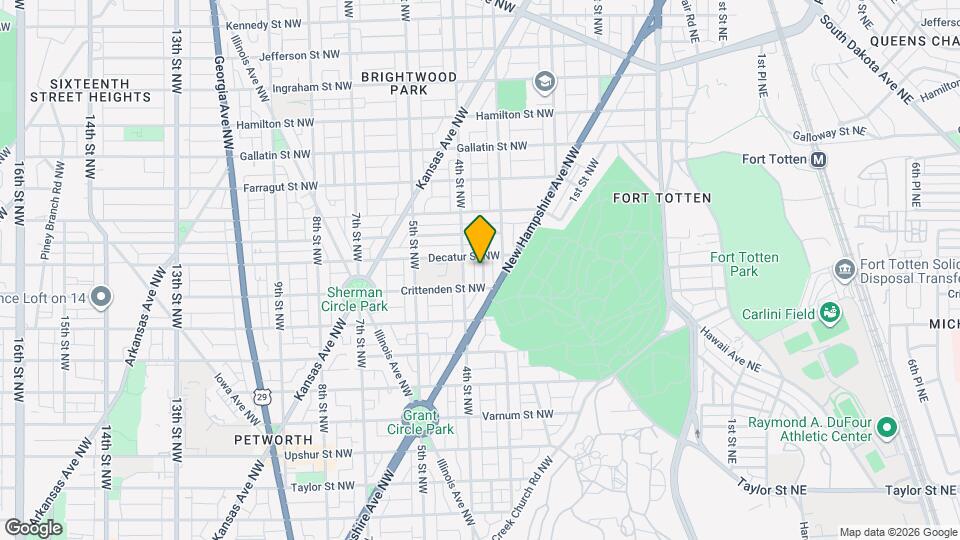 4720 3rd Pl NW Map and Location Details
