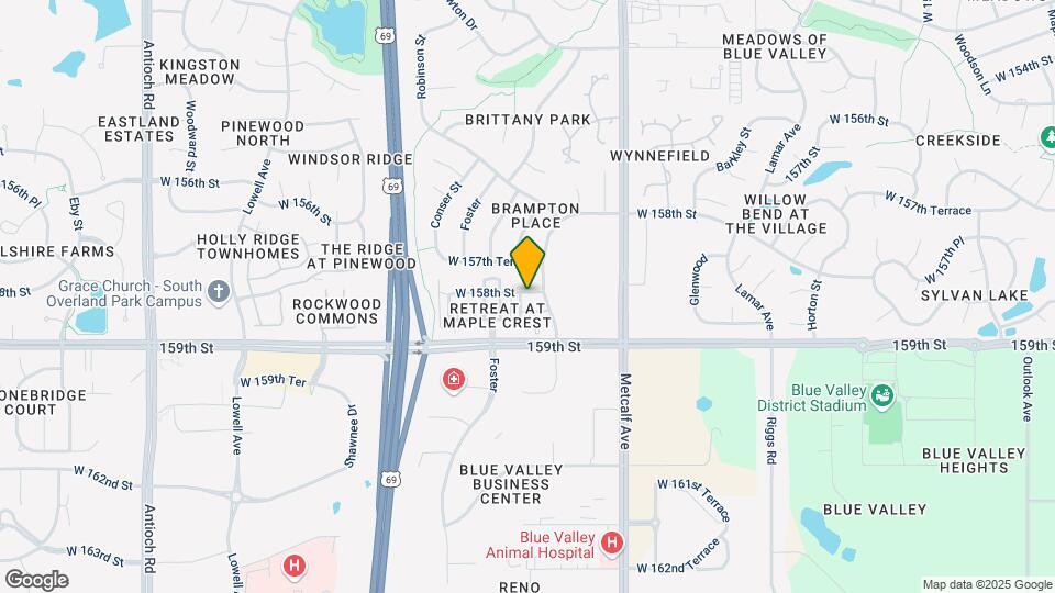 15801 Riley St Map and Location Details