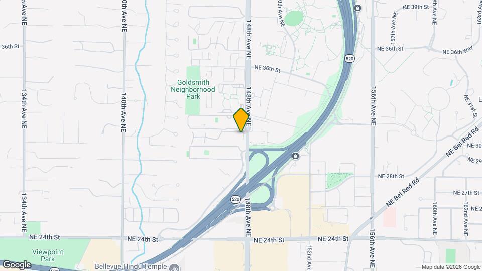 14715 NE 31st St Map and Location Details