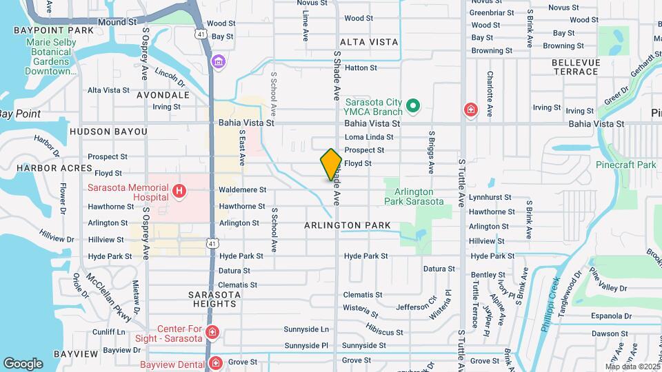 2375 Waldemere St Map and Location Details