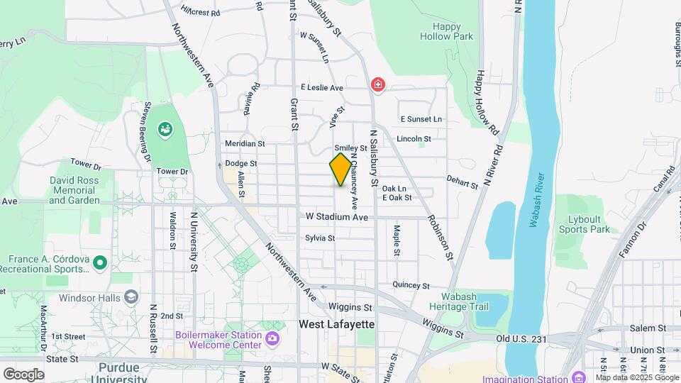 708 Vine St, Unit Apt 3 Mapa y Detalles de la Ubicación