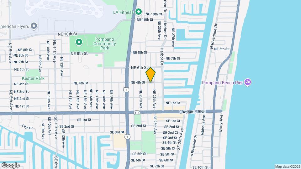 2410 NE 4th St Map and Location Details