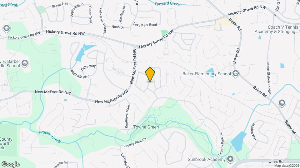 4238 Brighton Way NW Mapa y Detalles de la Ubicación