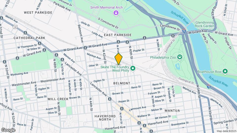 908 N 41st St Map and Location Details