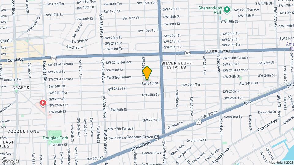 2839 SW 24th St Map and Location Details