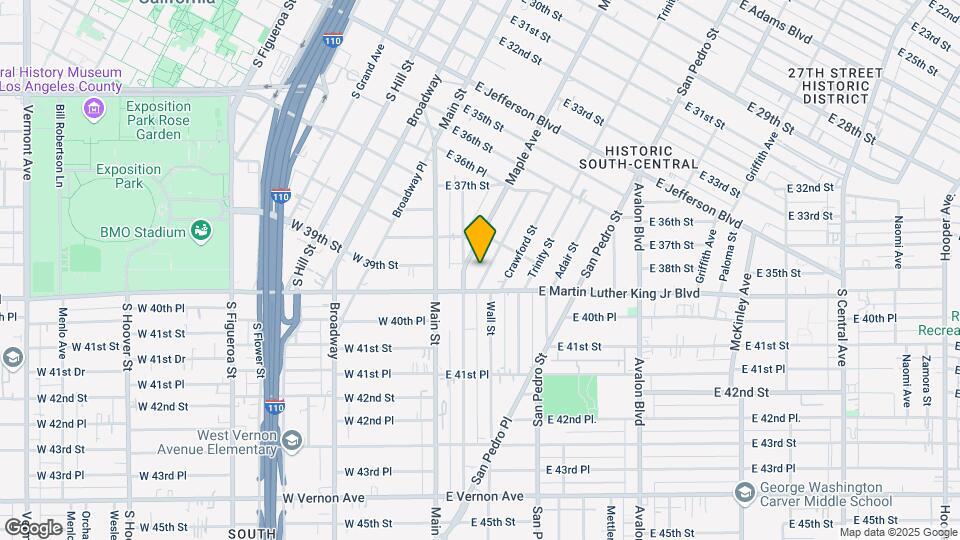 3831 Wall St Mapa y Detalles de la Ubicación