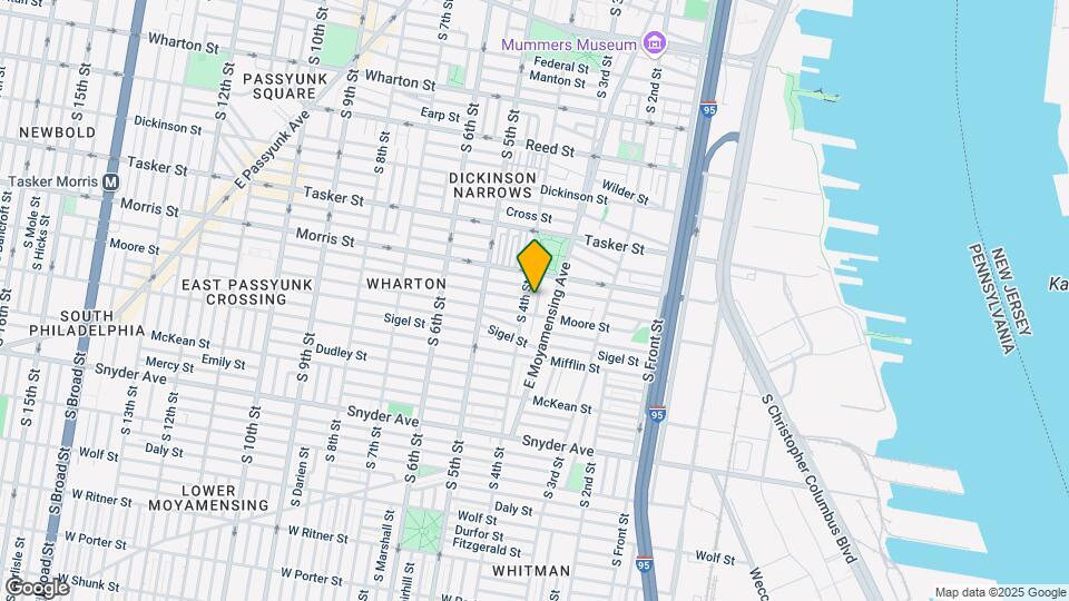 1734 S Orianna St Map and Location Details