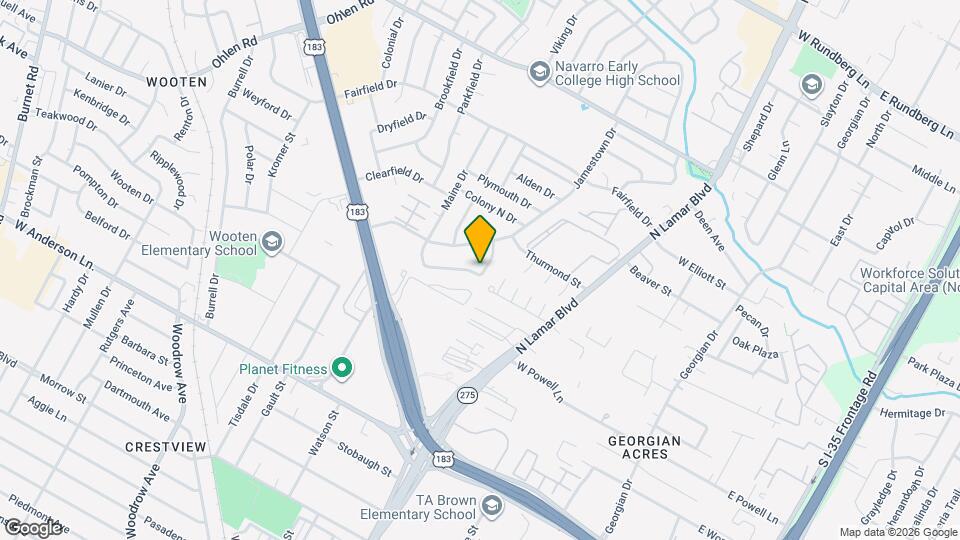 8432 Bangor Bnd Mapa y Detalles de la Ubicación