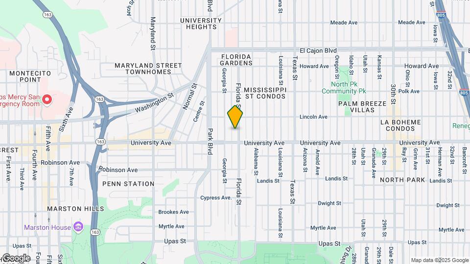 3938-3942 Florida St Map and Location Details