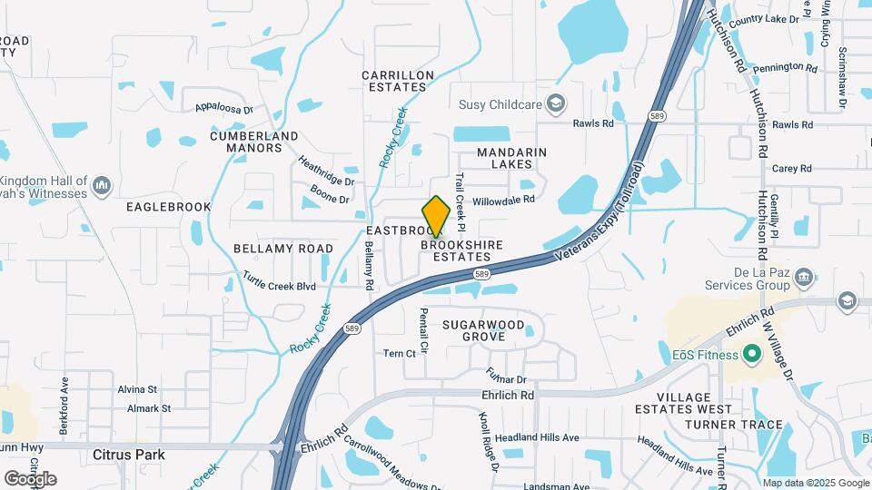 14821 Redcliff Dr Map and Location Details