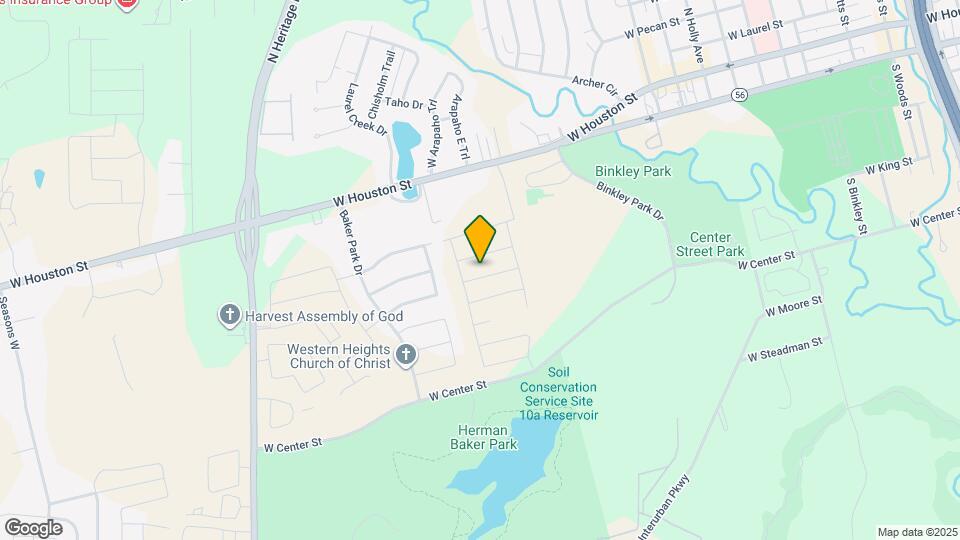 2211 Gustavus Dr Map and Location Details