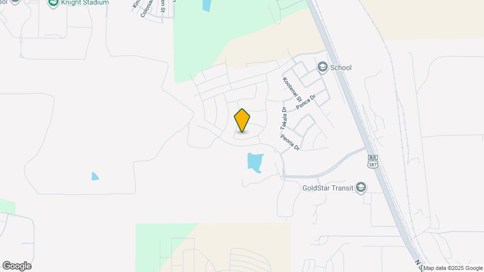 10421 Potawatomi Ln Map and Location Details